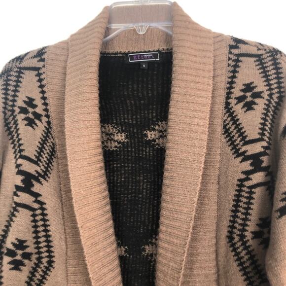 Creazioni Effeci Tribal Print Open Front Cardigan Size S - Picture 3 of 14